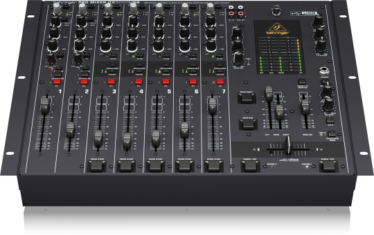 DX2000 USB Mezclador de DJ profesional de 7 canales con INFINIUM Contact Free