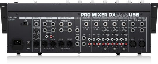 DX2000 USB Mezclador de DJ profesional de 7 canales con INFINIUM Contact Free