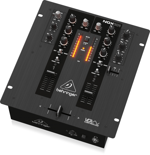 NOX101 Mezclador de DJ premium de 2 canales con control VCA 