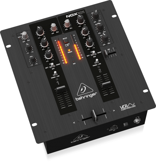 NOX101 Mezclador de DJ premium de 2 canales con control VCA 