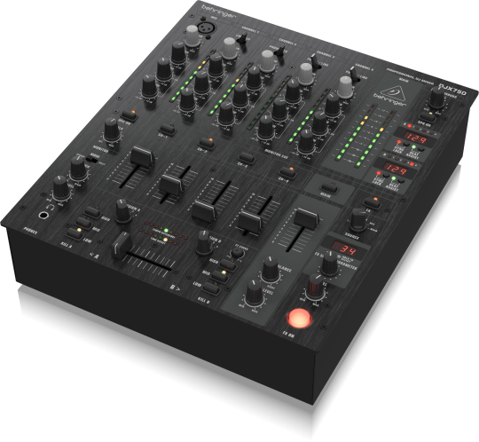 DJX750  Mezclador de DJ profesional de 5 canales