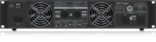 NX6000D Amplificador de potencia clase D ultraligero de 6000 vatios