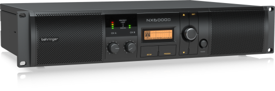 NX6000D Amplificador de potencia clase D ultraligero de 6000 vatios