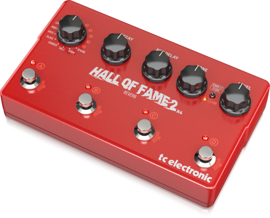 guitarra y bajo HALL OF FAME 2 X4 REVERB TC Electronic